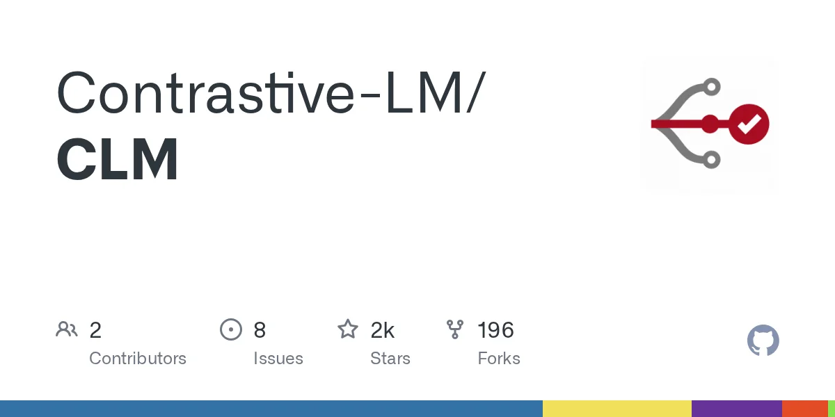 CLM: Contrastive Language Model