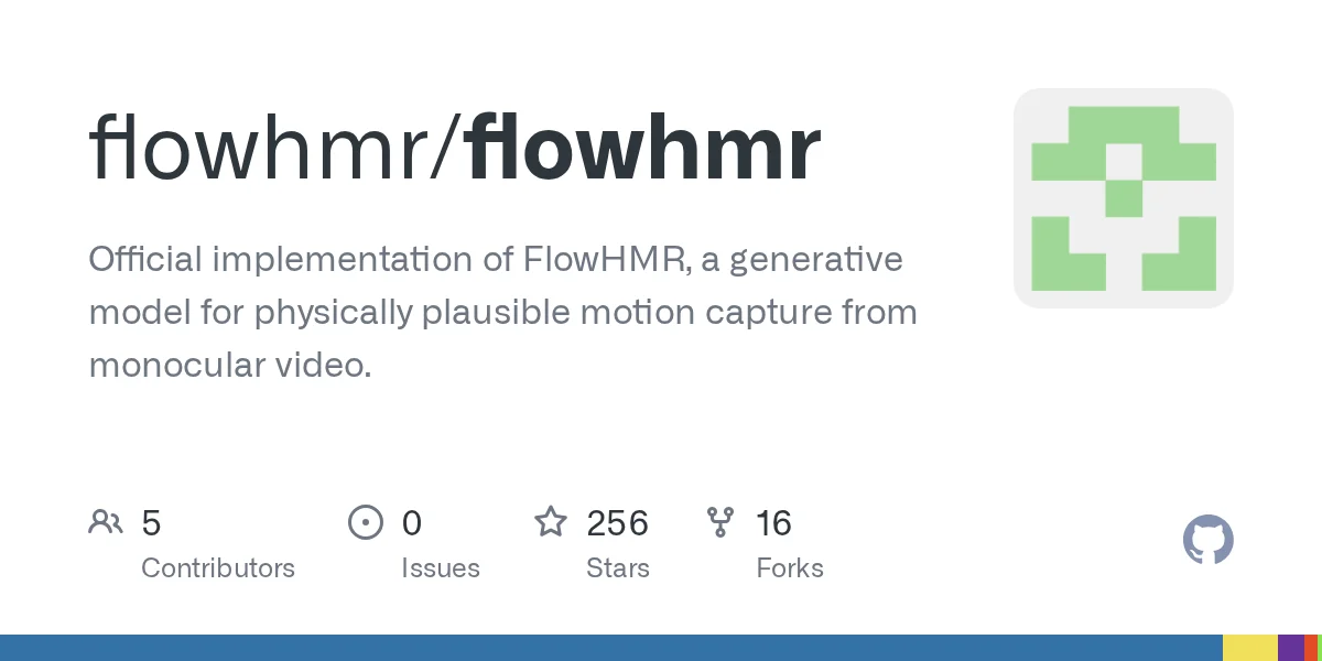 FlowHMR: Mocap from Monocular Video
